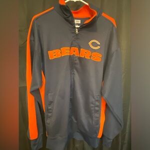 Chicago Bears Quarter Zip Team Apparel